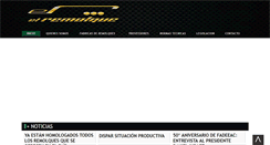 Desktop Screenshot of elremolque.com.ar